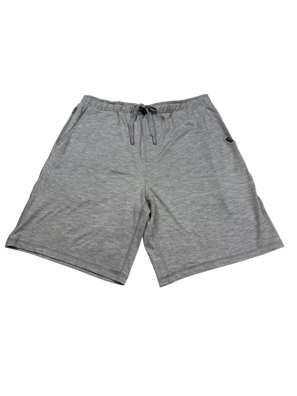 Eddie Bauer Mens Lounge Shorts Gray Drawstring Pocketed M (U1021)